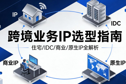 跨境业务 IP 选型指南：住宅 IP、IDC 与商业 IP 核心差异全解析